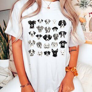 Vintage Dog Shirt, Dog Breed Shirt Dog Mom Gift, Dog Lover Shirt Gift